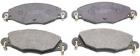 Brake Pad Set, disc brake DENCKERMANN B110106