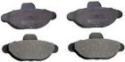 Brake Pad Set, disc brake DENCKERMANN B110166