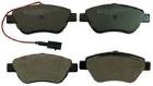 Brake Pad Set, disc brake DENCKERMANN B110185