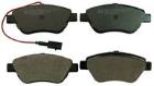 Brake Pad Set, disc brake DENCKERMANN B110185