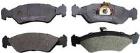 Brake Pad Set, disc brake DENCKERMANN B110213