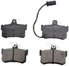 Brake Pad Set, disc brake DENCKERMANN B110667