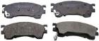 Brake Pad Set, disc brake DENCKERMANN B110431