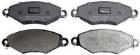 Brake Pad Set, disc brake DENCKERMANN B110596