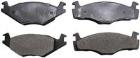 Brake Pad Set, disc brake DENCKERMANN B110832