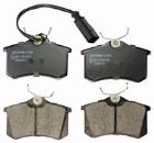 Brake Pad Set, disc brake DENCKERMANN B110852