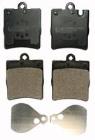 Brake Pad Set, disc brake DENCKERMANN B110876