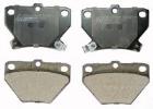 Brake Pad Set, disc brake DENCKERMANN B110871