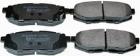 Brake Pad Set, disc brake DENCKERMANN B110985