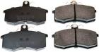 Brake Pad Set, disc brake DENCKERMANN B111048
