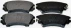 Brake Pad Set, disc brake DENCKERMANN B111014