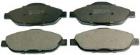 Brake Pad Set, disc brake DENCKERMANN B111027