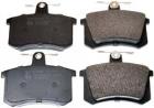 Brake Pad Set, disc brake DENCKERMANN B111091