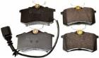 Brake Pad Set, disc brake DENCKERMANN B111104