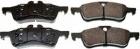 Brake Pad Set, disc brake DENCKERMANN B111115