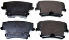 Brake Pad Set, disc brake DENCKERMANN B111200