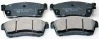 Brake Pad Set, disc brake DENCKERMANN B111240