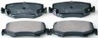 Brake Pad Set, disc brake DENCKERMANN B111251