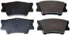 Brake Pad Set, disc brake DENCKERMANN B111190