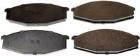 Brake Pad Set, disc brake DENCKERMANN B111203