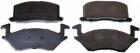 Brake Pad Set, disc brake DENCKERMANN B111206