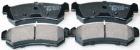 Brake Pad Set, disc brake DENCKERMANN B111235