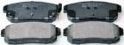 Brake Pad Set, disc brake DENCKERMANN B111260