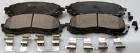 Brake Pad Set, disc brake DENCKERMANN B111280