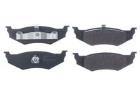 Brake Pad Set, disc brake DENCKERMANN B111431