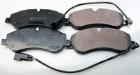 Brake Pad Set, disc brake DENCKERMANN B111290