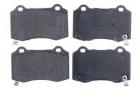 Brake Pad Set, disc brake DENCKERMANN B111410