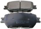 Brake Pad Set, disc brake DENCKERMANN B111308