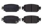 Brake Pad Set, disc brake DENCKERMANN B111629
