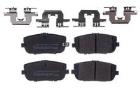 Brake Pad Set, disc brake DENCKERMANN B111609